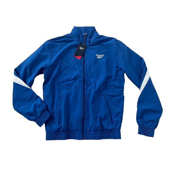 Reebok  IA2505 Classics Vector Track Jacket Blue ( S ) - Picture 3 of 4